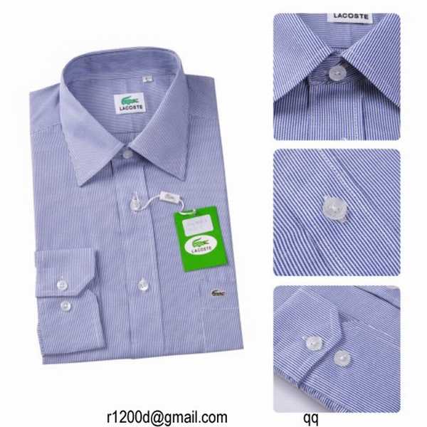 chemise lacoste discount