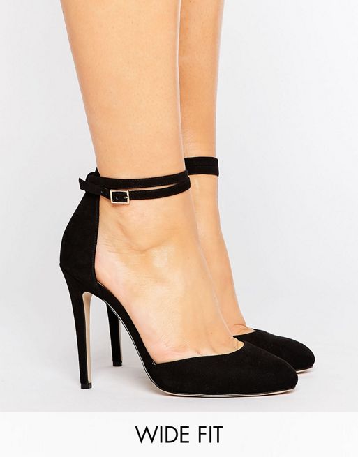 chaussures a talon noir femme