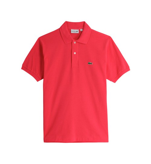 polo lacoste rose homme