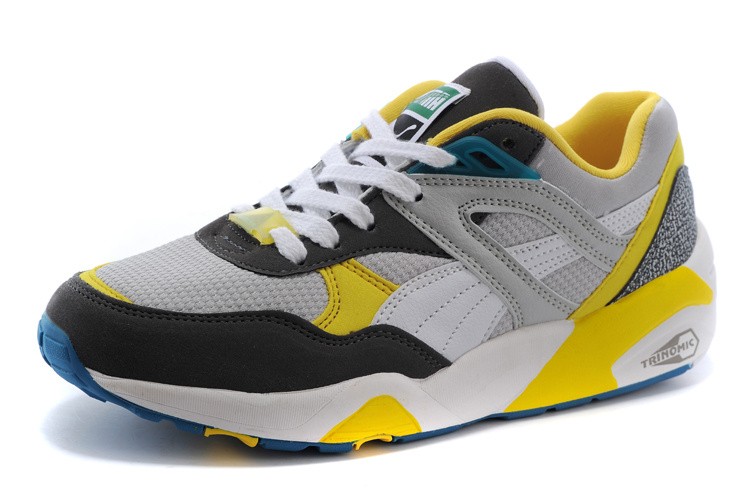 puma trinomic r698 homme jaune