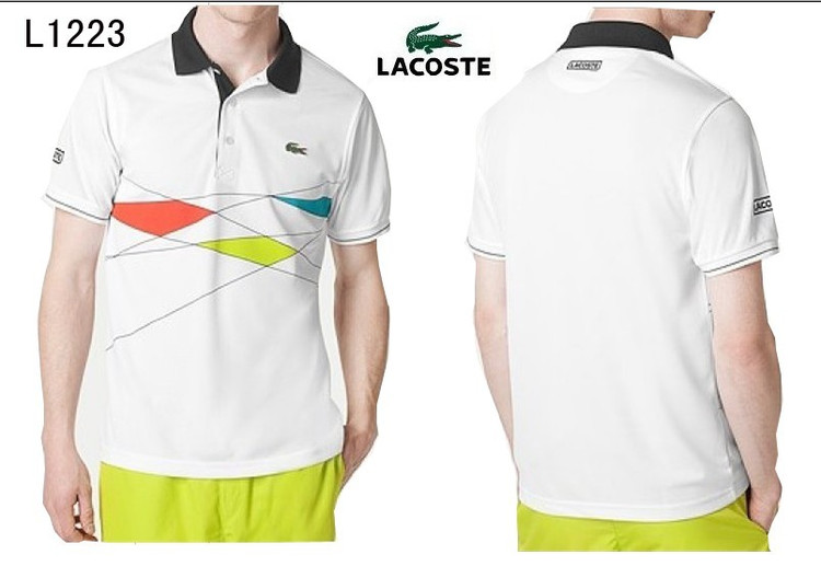 polos lacoste homme pas cher