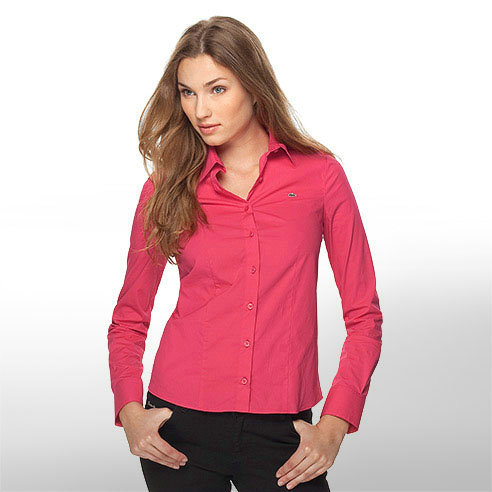 lacoste chemise femme