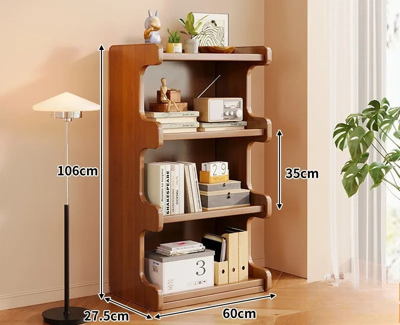 Étagère livre simple en bambou - C