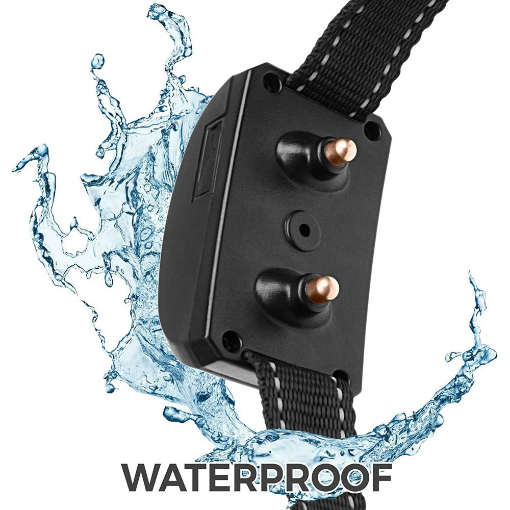 collier anti aboiement électrique imperméable -