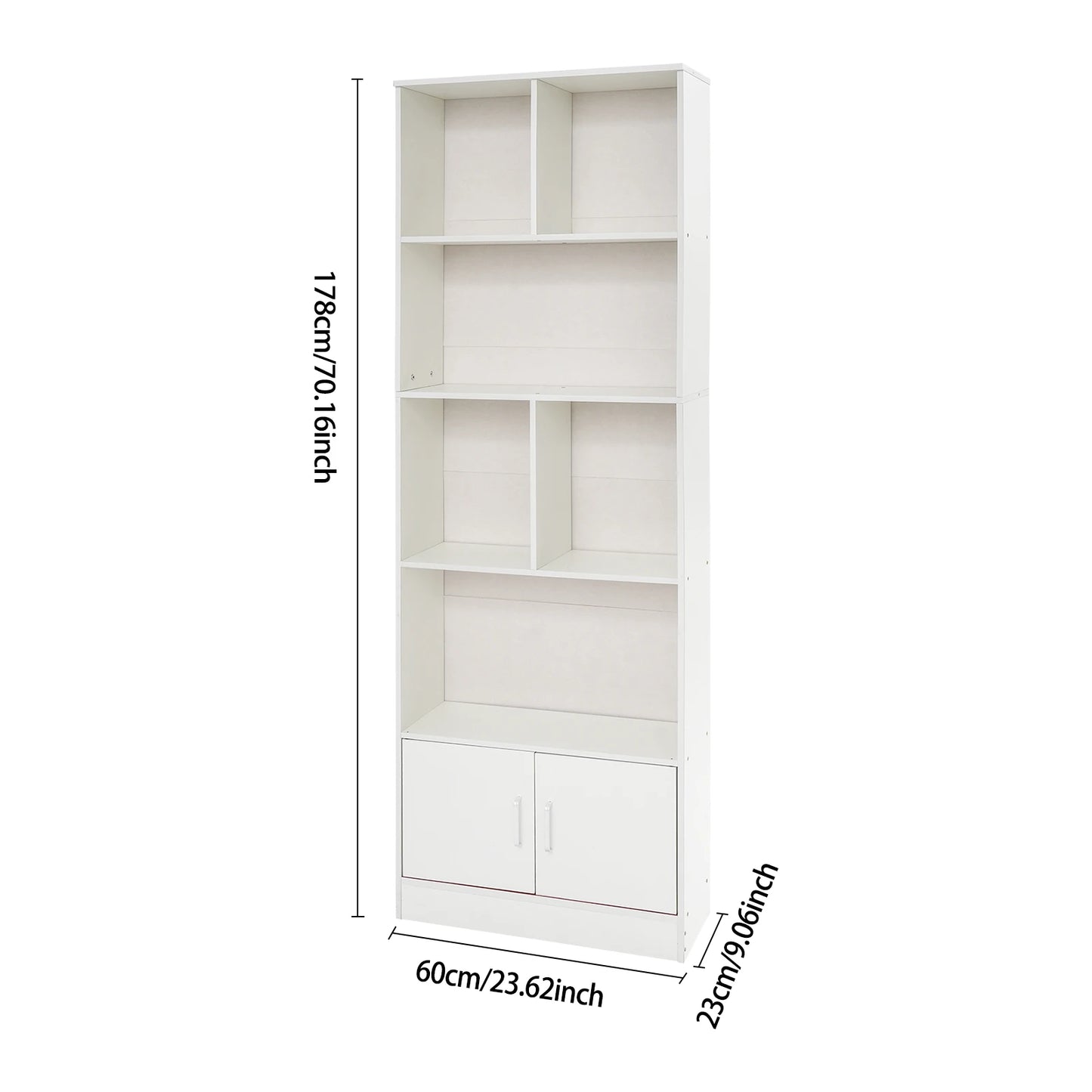 Étagère livre premium qualité 60*23*178.2cm - C Étagère livre