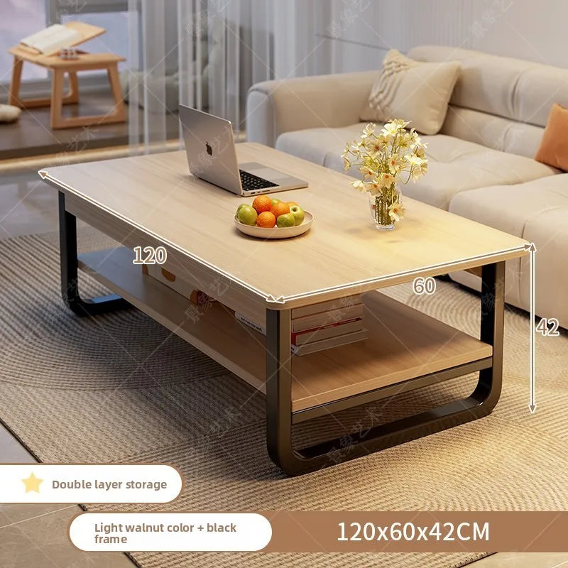 Table basse d'appoint pour canapé appartement - D-120CM