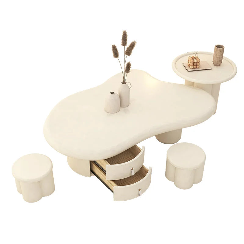 Table basse nuage avec tiroir -