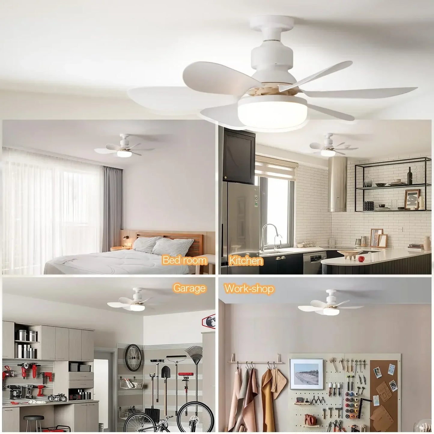 Ventilateur pour plafond LED 40W - Nordantic