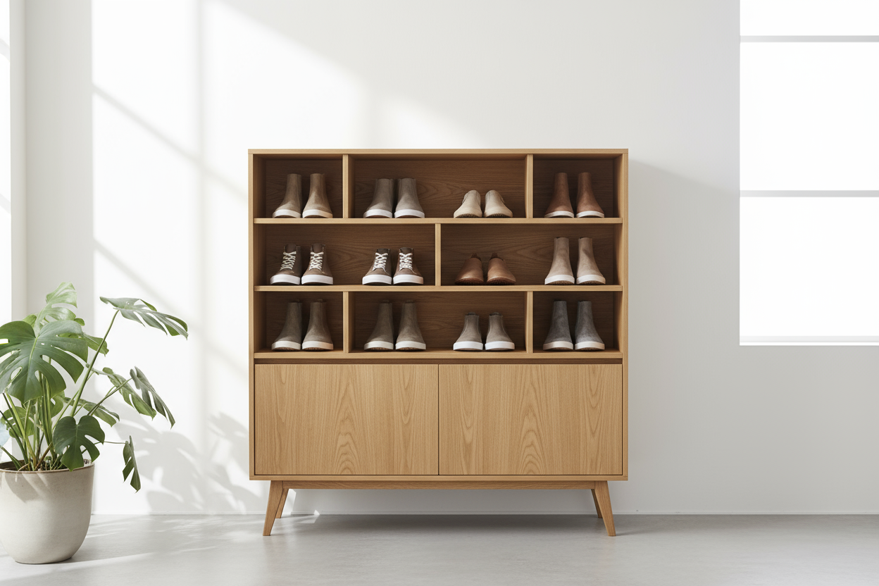 Meuble à chaussure en bois 