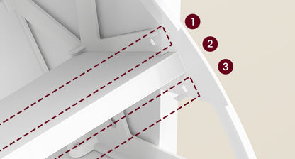 Étagère chaussures banc de couleur blanche 30 x 80 x 53.5 cm -