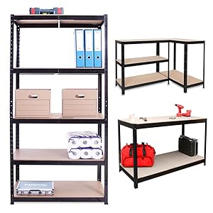 étagère garage bleu -