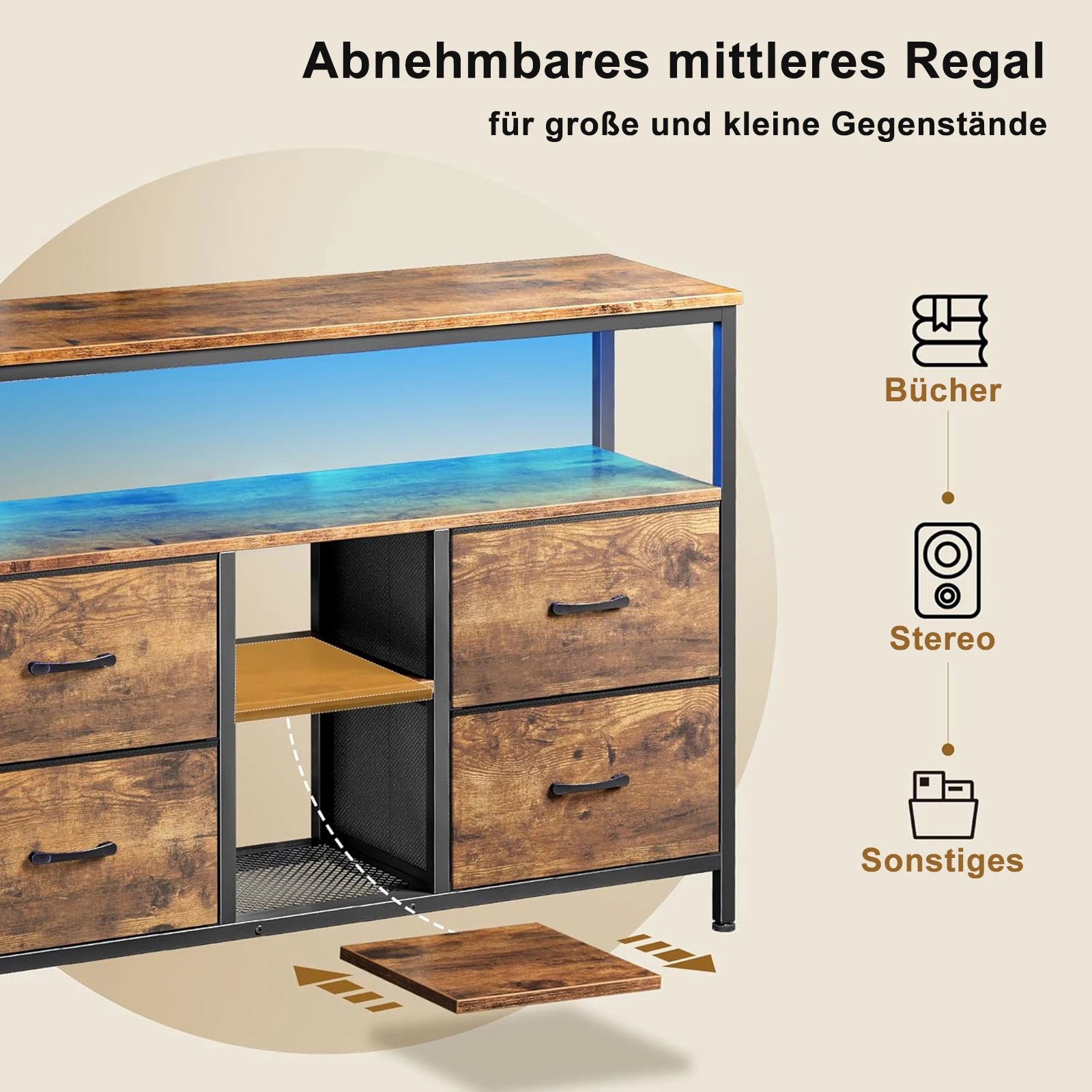 Meuble de rangement pour télévision -