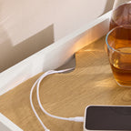 Table de chevet à compartiment ouvert B45 x T40 x H55cm -