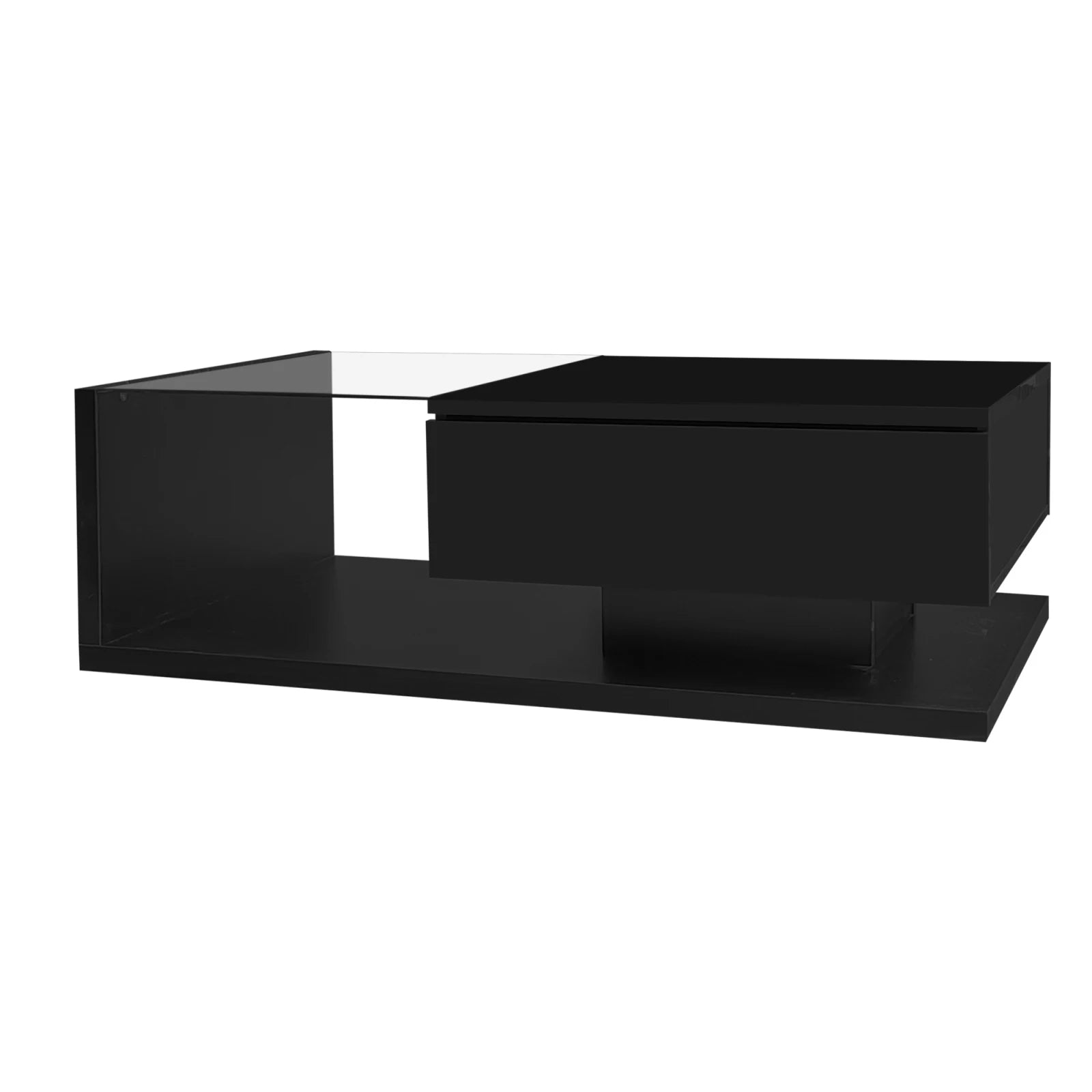 Table basse noir pour salon original et tendance -