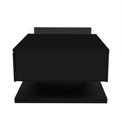 Table basse noir pour salon original et tendance -