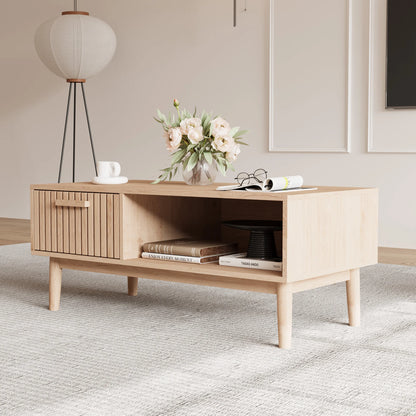 Table basse salon en bois magnifique -