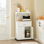 Petit meuble de rangement de cuisine avec roulettes -