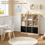 Étagère cube bois massif -