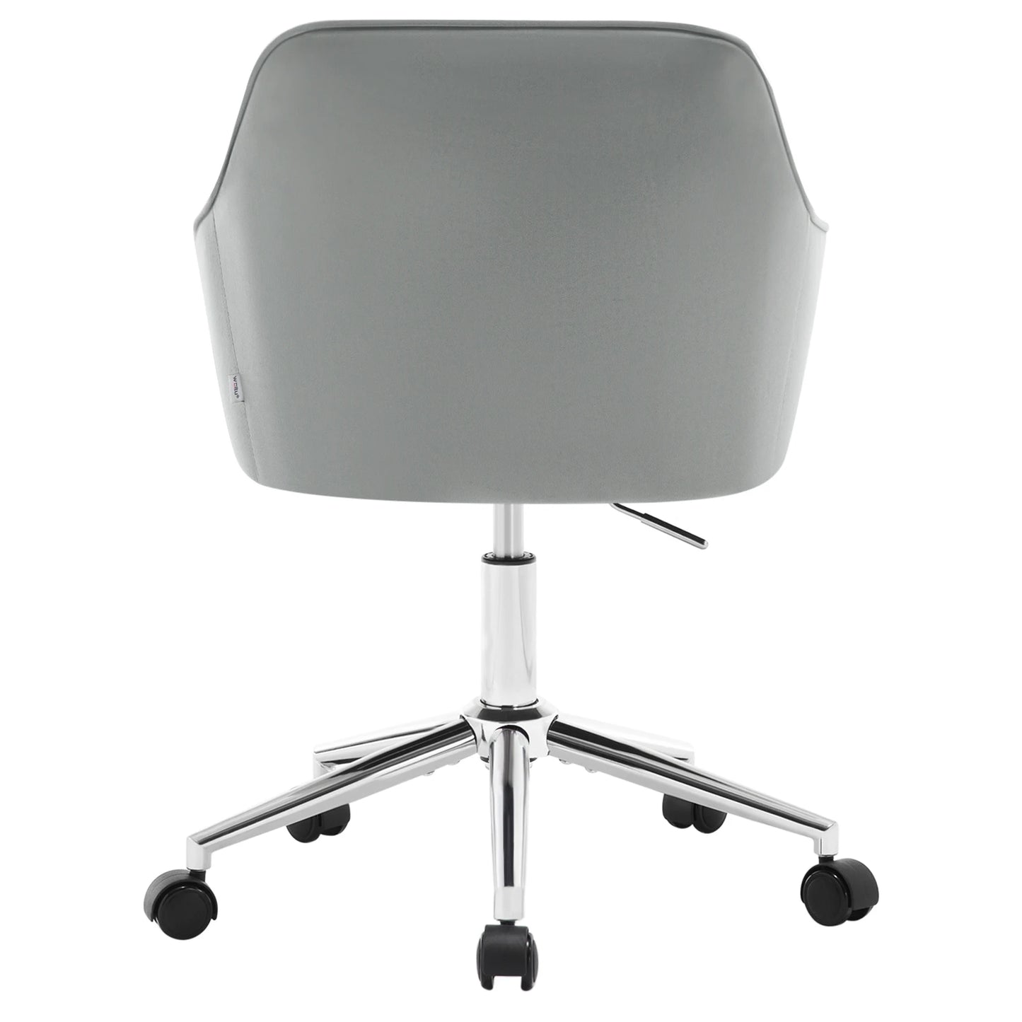 Chaise de bureau pivotante en velours -