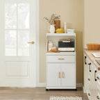 Petit meuble de rangement de cuisine avec roulettes -