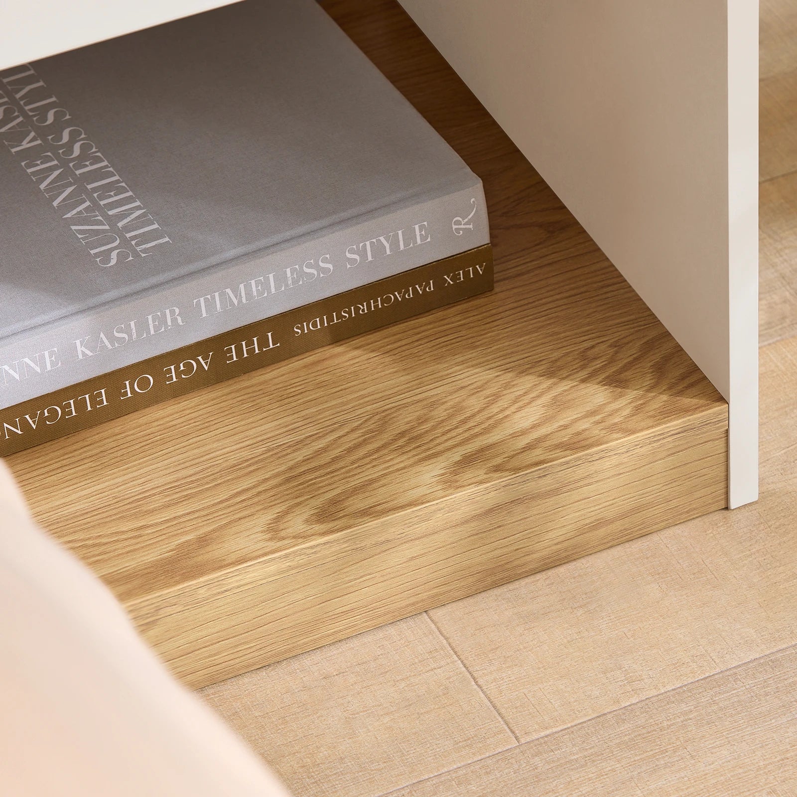 Table de chevet à compartiment ouvert B45 x T40 x H55cm -