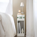 Table de chevet 2 pièces ensembles pour chambre de couple -