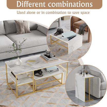 Table basse simple pour le salon -