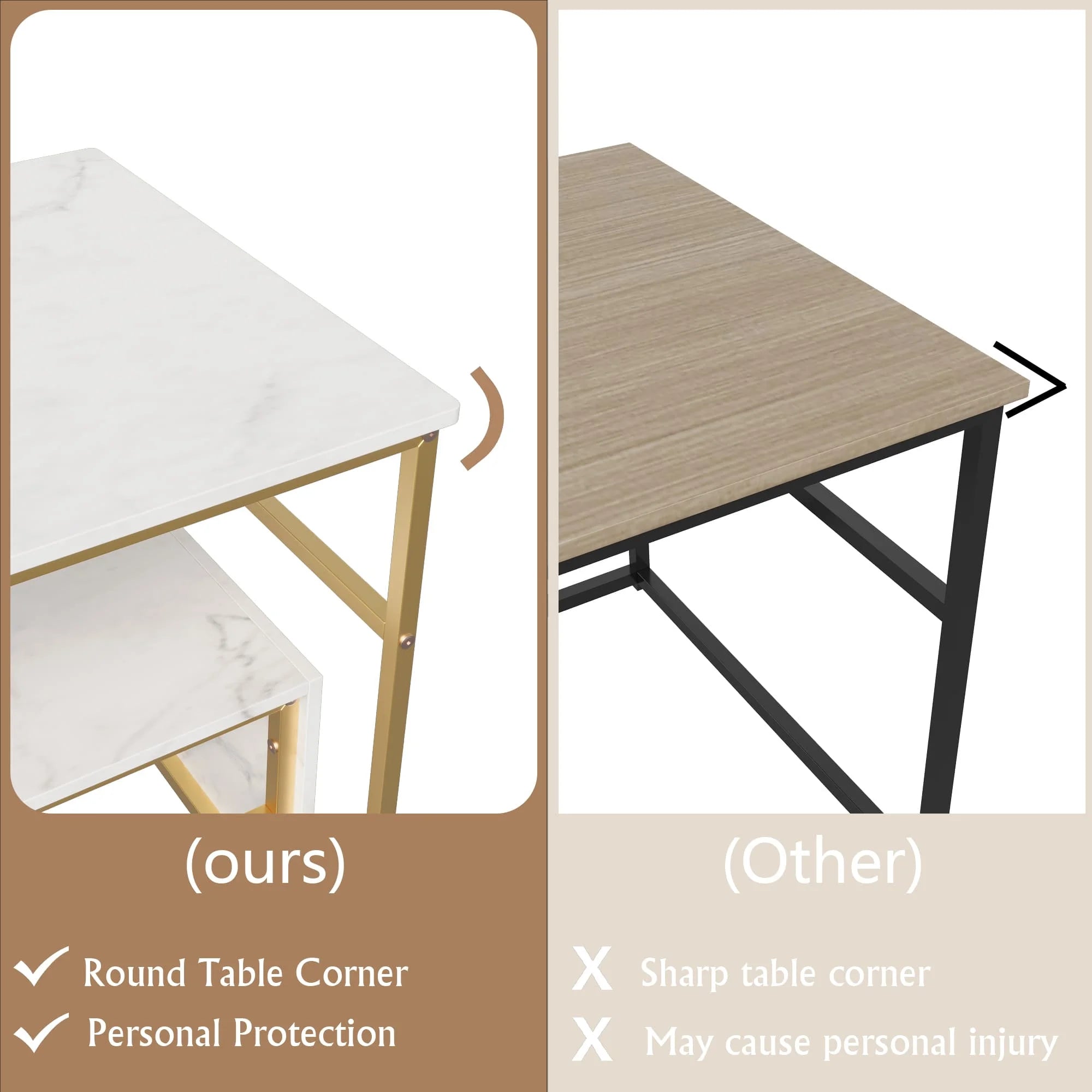 Table basse simple pour le salon -