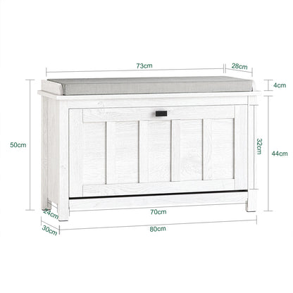 Meuble à chaussure blanc moderne -