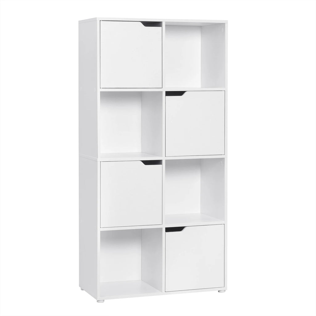 Étagère cube en bois à 8 compartiments - Blanc Étagère cube