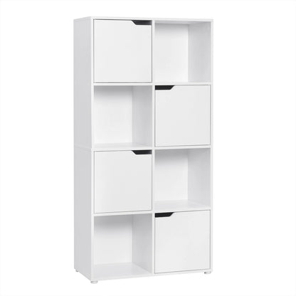 Étagère cube en bois à 8 compartiments - Blanc Étagère cube