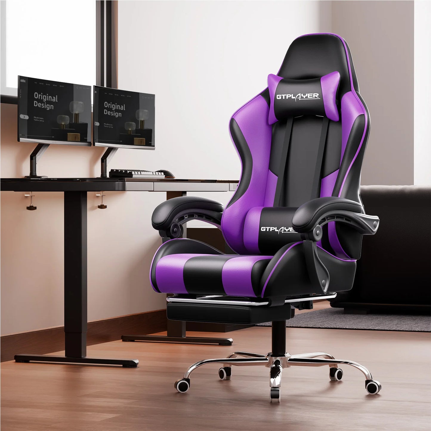Chaise de bureau pas cher design solide et gamer -