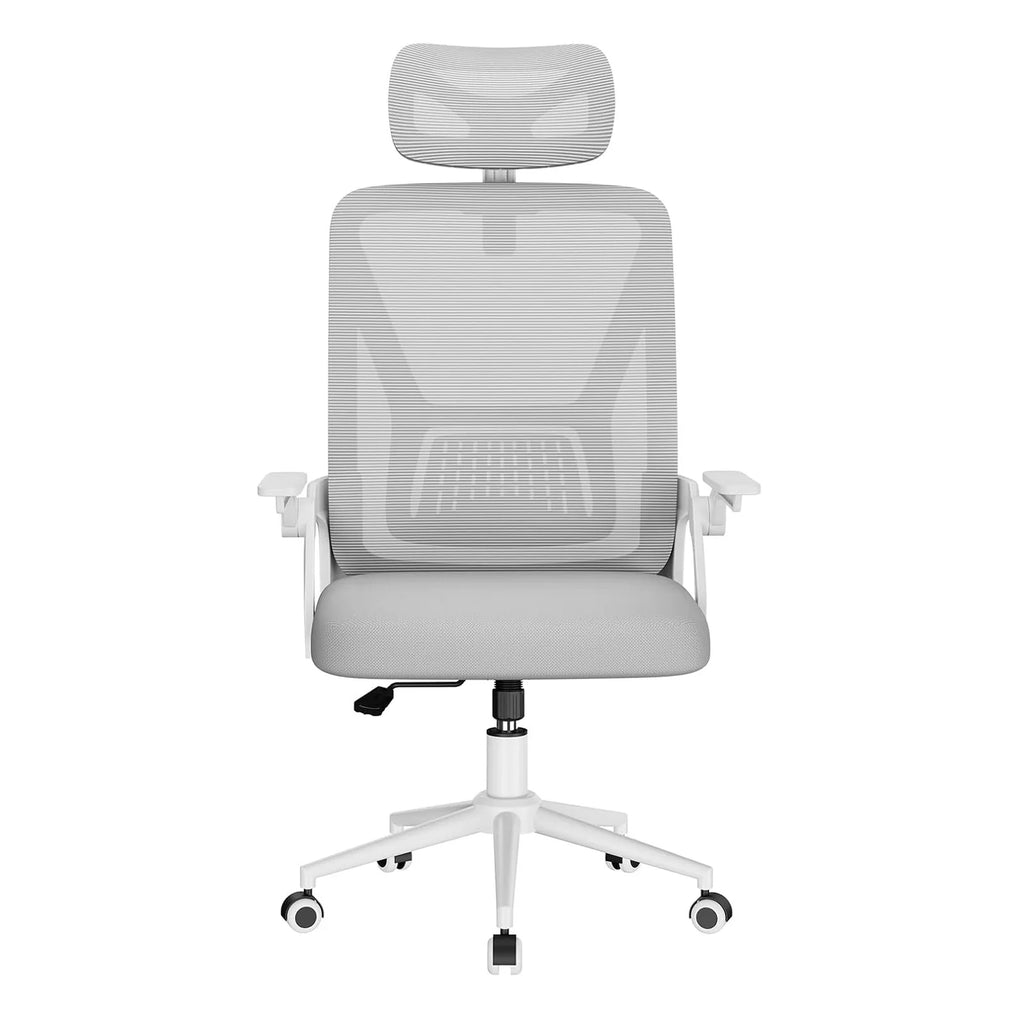 Chaise de bureau secrétaire dispo en couleur rose, noir et gris - Gris Chaise de bureau