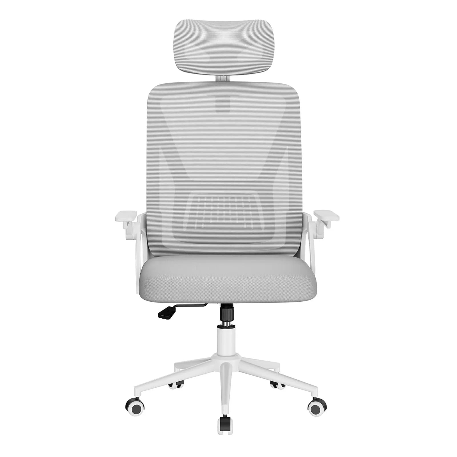 Chaise de bureau secrétaire dispo en couleur rose, noir et gris - Gris Chaise de bureau