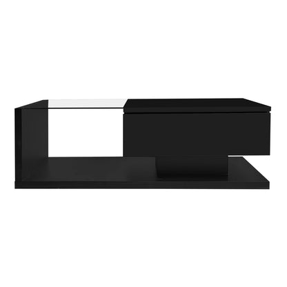Table basse noir pour salon original et tendance -