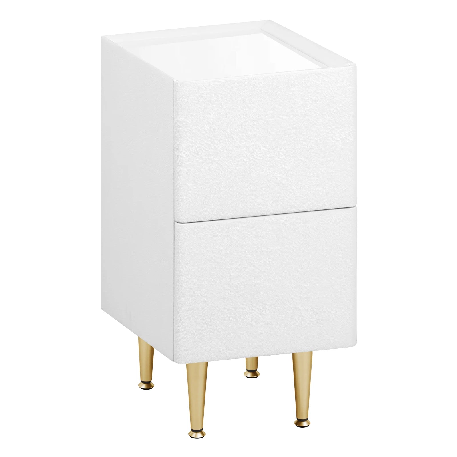 Table de nuit grise pour canapé ou chambre 1 pièce - Blanc Table de nuit