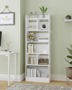 Étagère cube à poser sur pieds de style bibliothèque -
