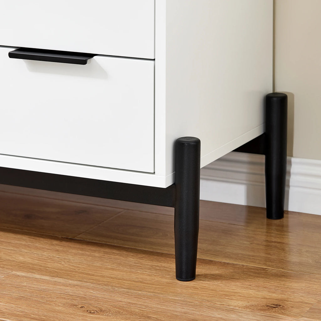 Meuble à chaussure siège et porte coulissante - 110x51x35cm -