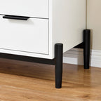 Meuble à chaussure siège et porte coulissante - 110x51x35cm -