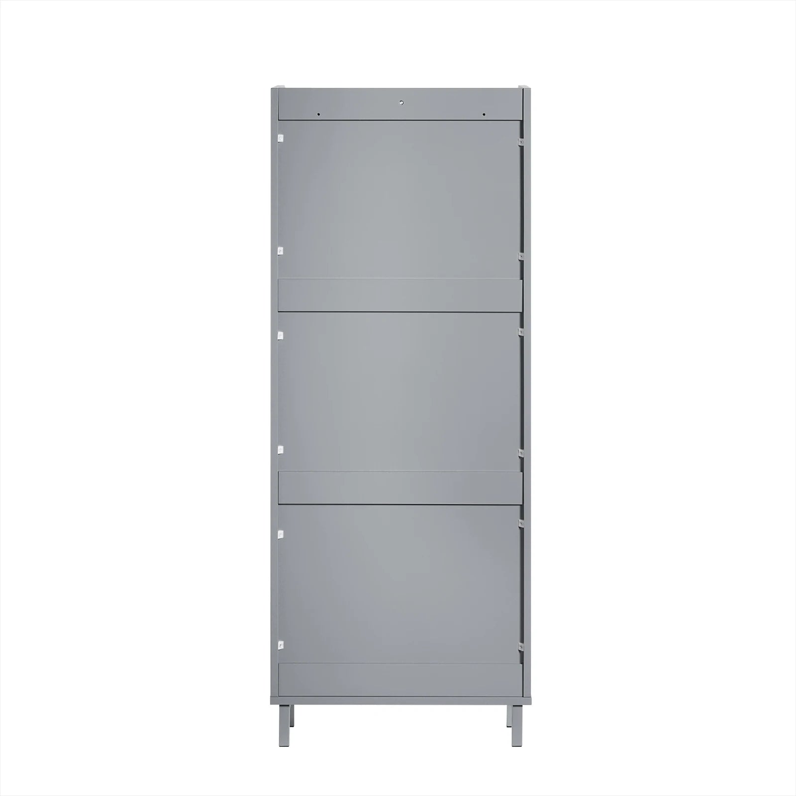 Meuble à chaussure étagère gris -