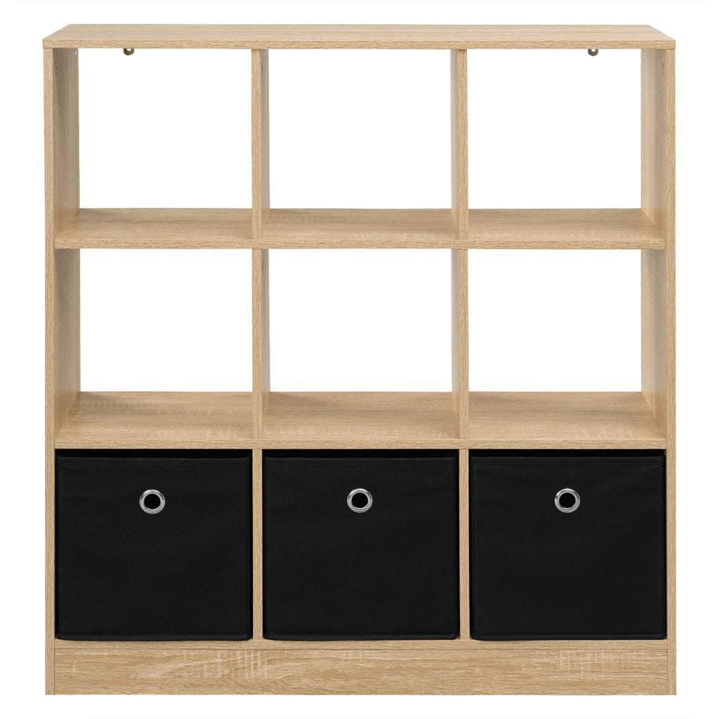 Étagère cube bois massif -