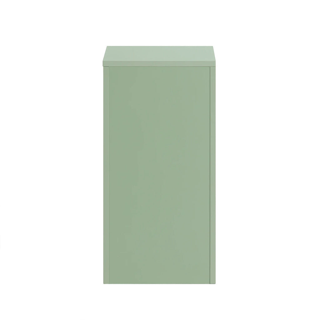 Table de nuit étroite verte 1 pièces -