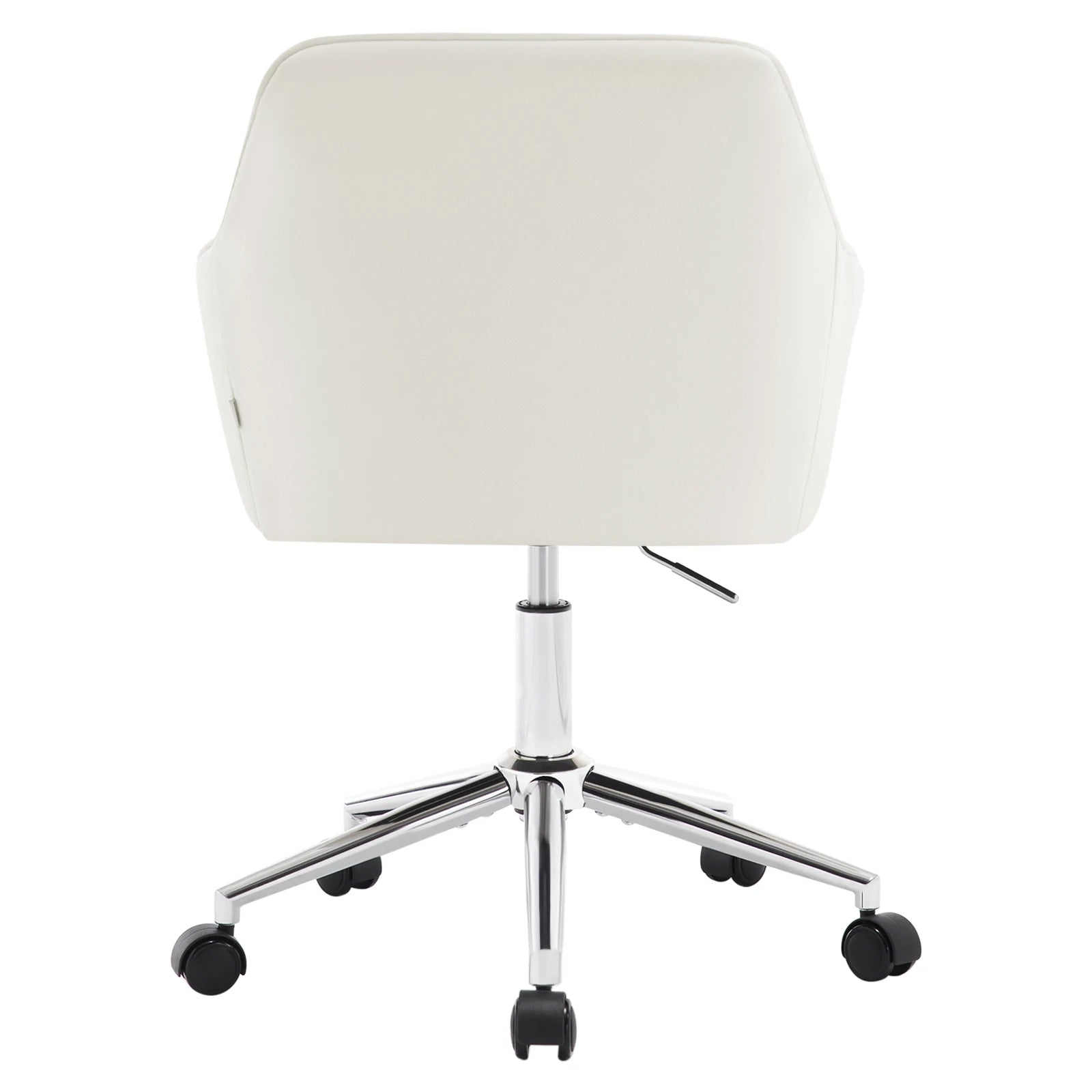 Chaise de bureau pivotante en velours -