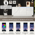 Meuble de rangement avec tiroirs moderne blanc -