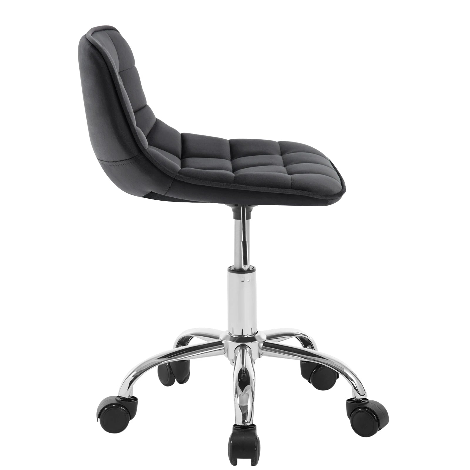 Chaise de bureau sans accoudoirs avec roulette -