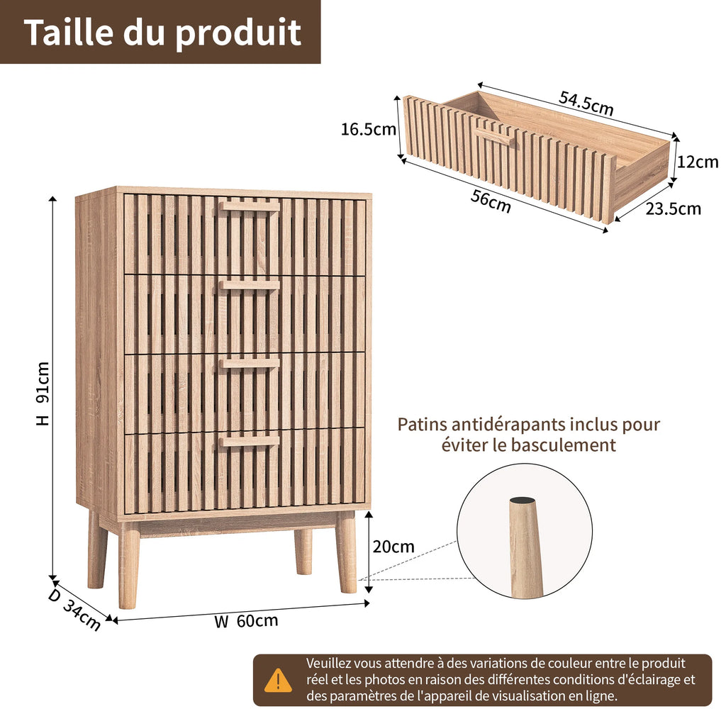 Meuble de rangement profondeur 30 cm en bois -
