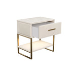 Table de chevet rustique - lot de 2 pièces -