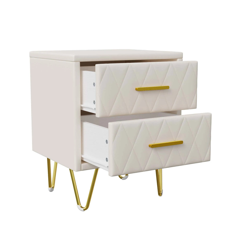 Table de chevet scandinave lot de 2 tables basse de nuit -