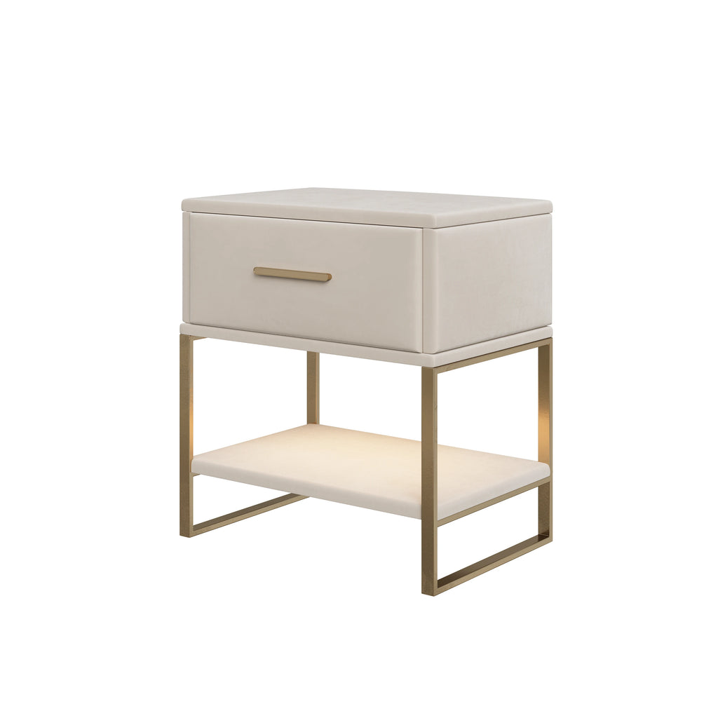 Table de chevet industriel de luxe -