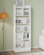 Étagère cube à poser sur pieds de style bibliothèque -